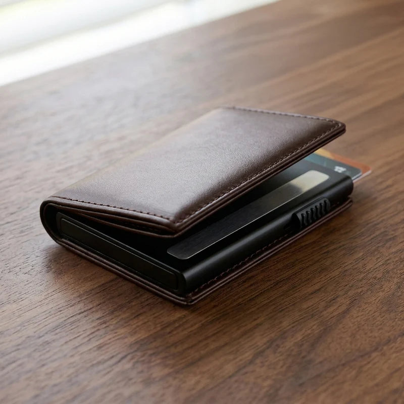 Smart pung med RFID-beskyttelse