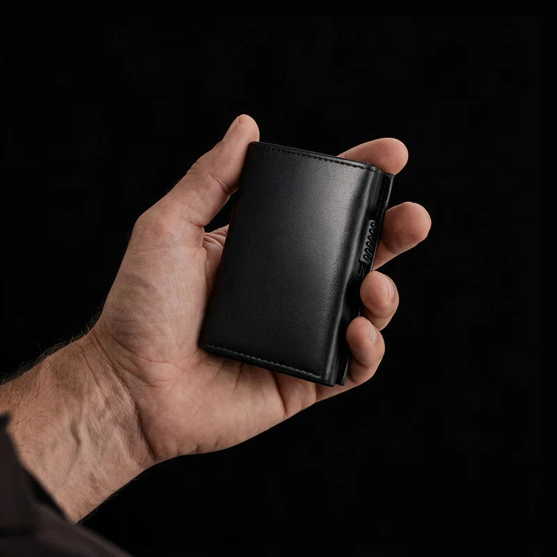 Smart pung med RFID-beskyttelse