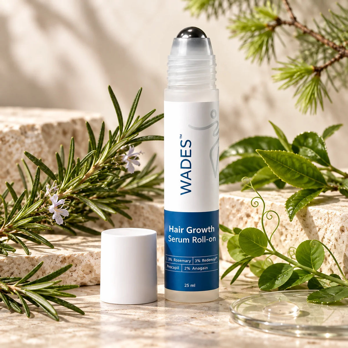 Hårvækstserum roll-on – til tyndt hår